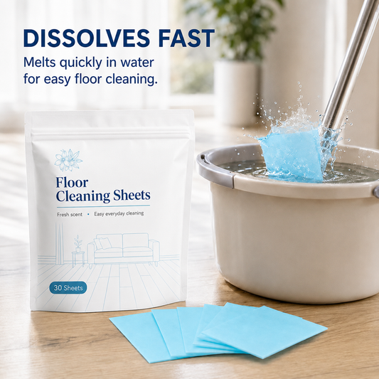 Floor Cleaning Wipes—Instant Cleaning, No Residue